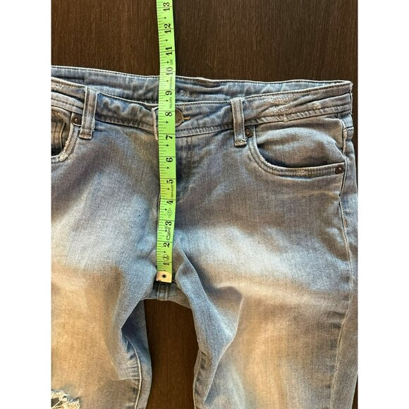 Kut From The Kloth Adele Slouchy Boyfriend Distressed Light Wash Ankle Jeans Siz - Picture 7 of 12